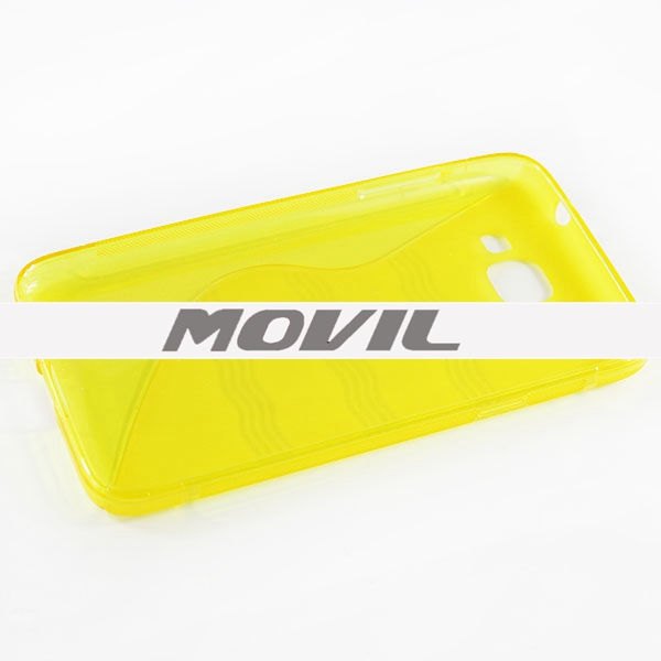 NP-2039 Transparente tpu funda para Samsung Galaxy Grand Max G720N0-2